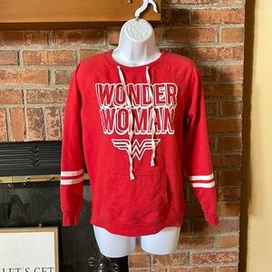 DC Comics Wonder Woman Red Sweatshirt
